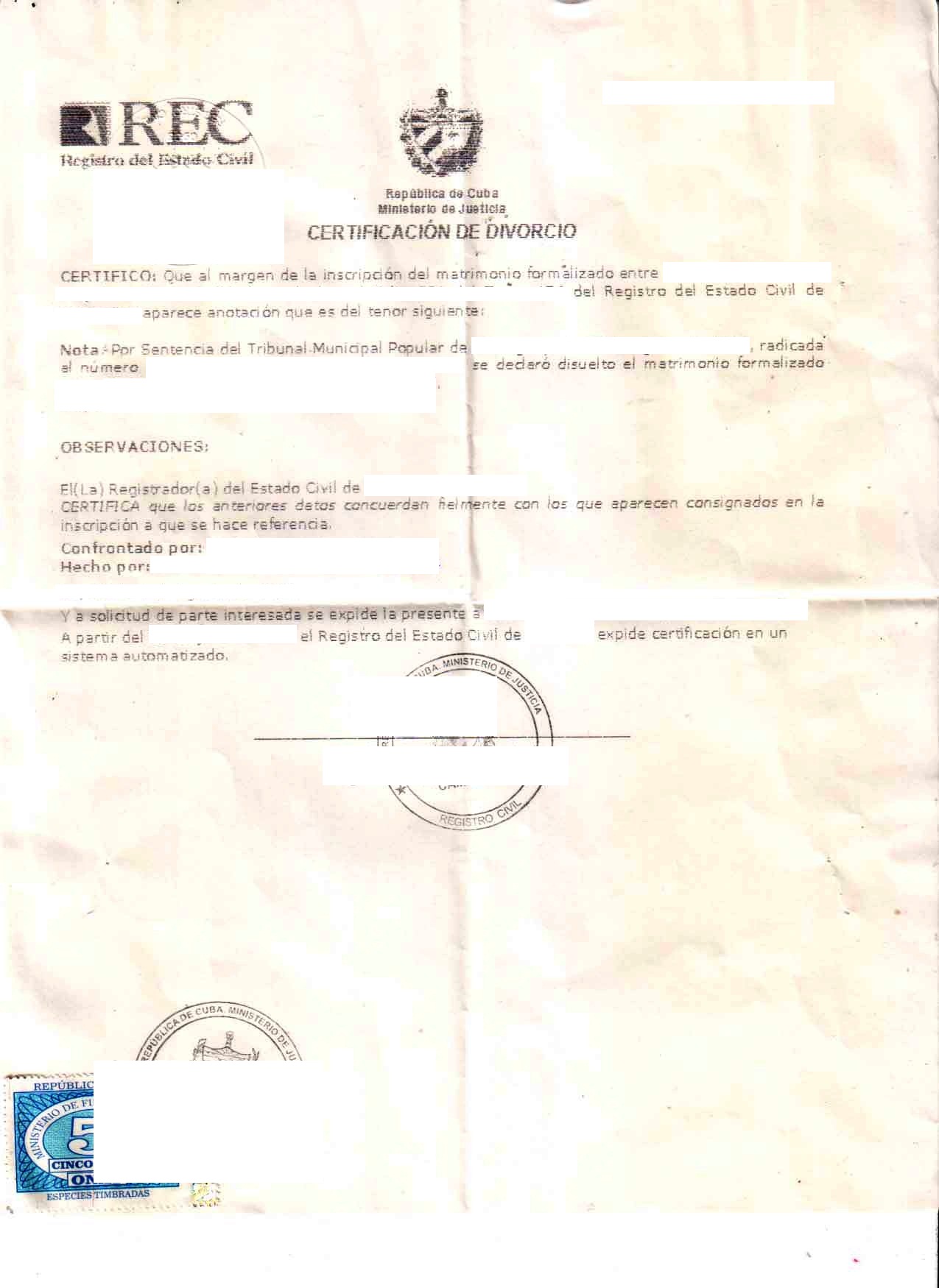 cuban birth certificate translation sample cuban birth certificate translation sample